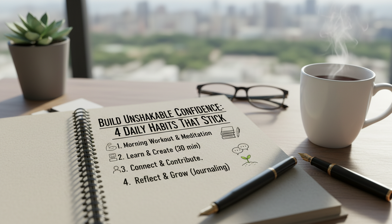 Build Unshakable Confidence: 4 Daily Habits That Stick